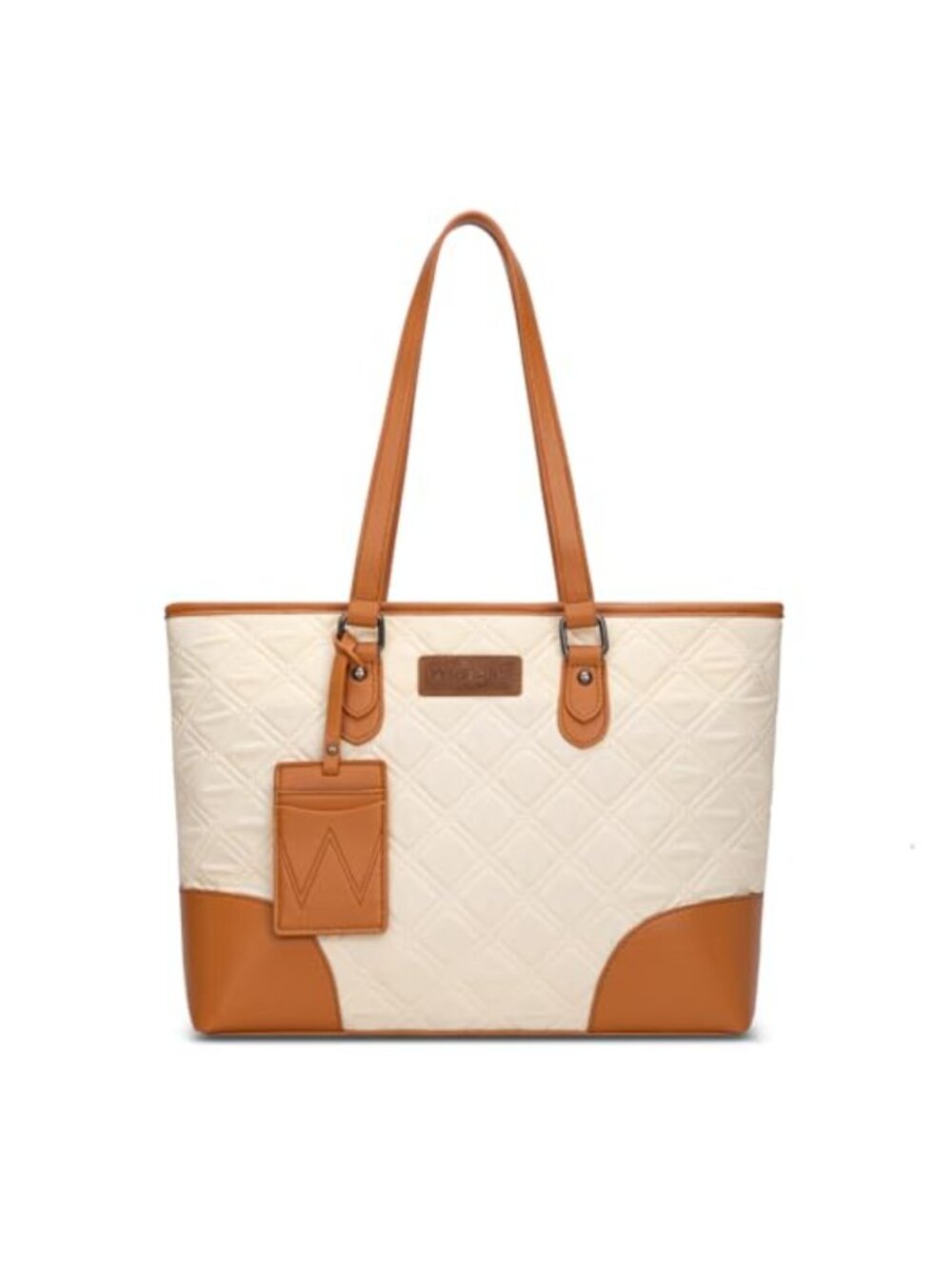 Quilted Puffer Tote Bag Medium Lightweight Shoulder Bag for Work School Travel